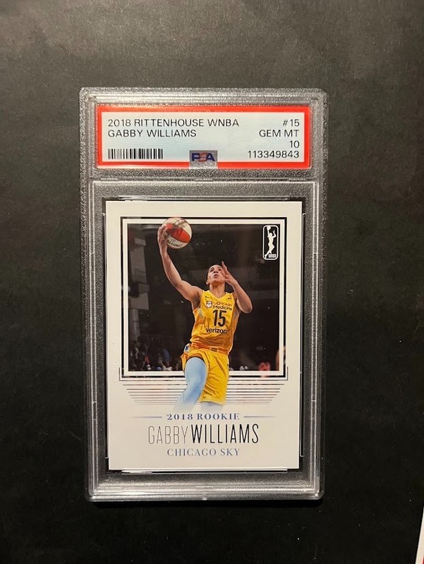 2018 Rittenhouse WNBA Gabby Williams Rookie PSA 10