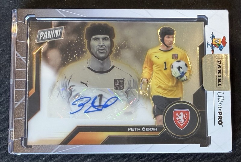 PETR CECH 2026 PLAYER OF THE DAY PRIZM AUTOGRAPH AUTO 49/50 GK SLABBED CZECH