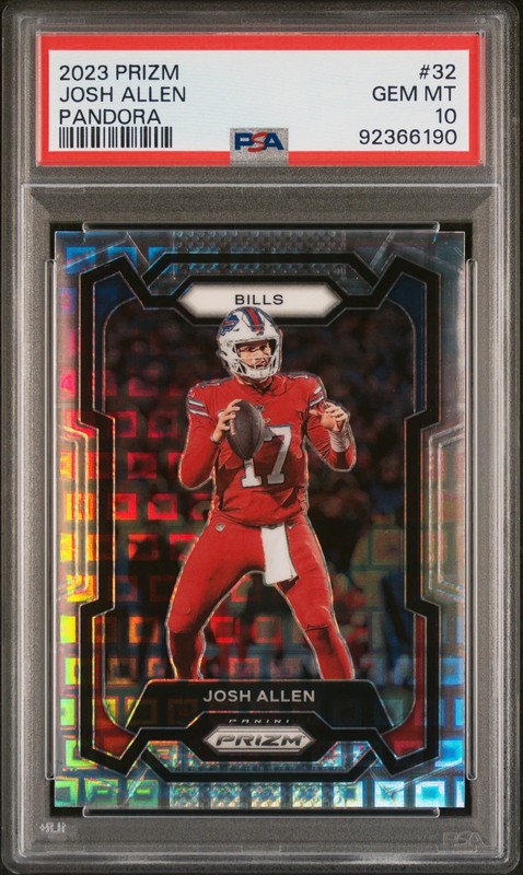 2023 Panini Prizm Josh Allen Pandora #32 PSA 10