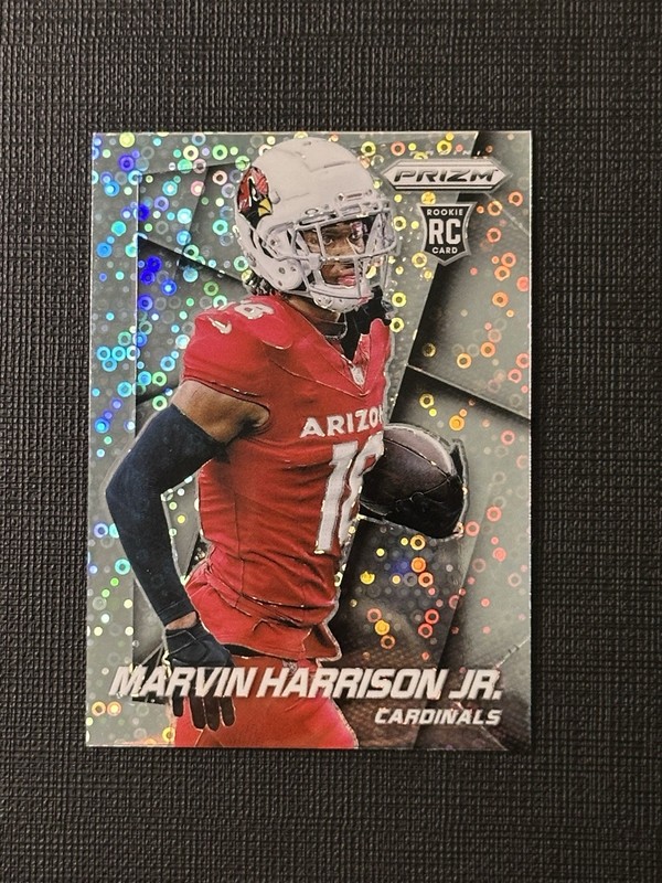 2024 Panini Prizm Football #4 Marvin Harrison Jr Rookie Flashback No Huddle RC