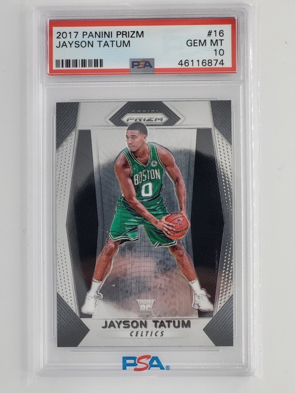 Jayson Tatum - 2017 Panini Prizm #16 (RC) Celtics PSA 10 GEM MINT