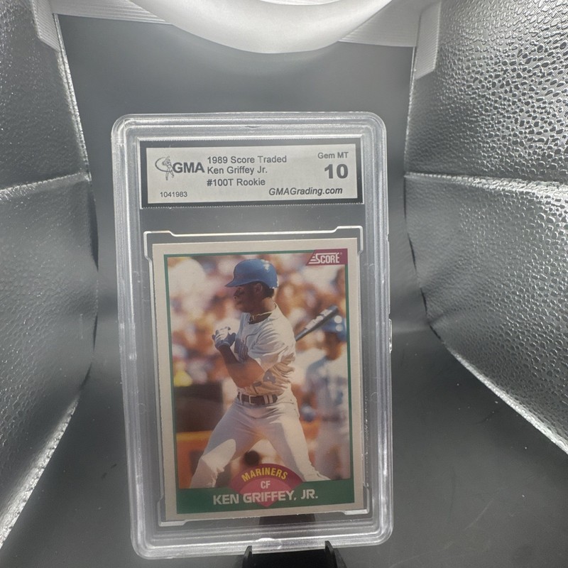 1989 Score Traded - Ken Griffey Jr. #100T GMA 10 GEM-MINT