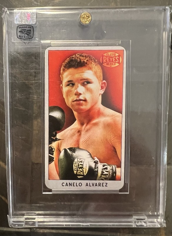 CANELO ALVAREZ 2005 CLETO REYES TOBACCO CARD FACTORY SEALED ROOKIE RC BOXING