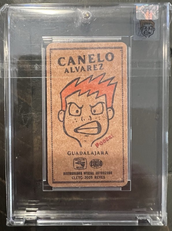CANELO ALVAREZ 2005 CLETO REYES TOBACCO CARD FACTORY SEALED ROOKIE RC BOXING view 2