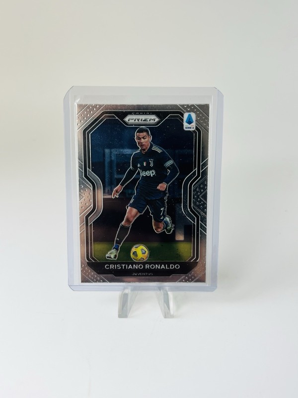 2020-21 Panini Chronicles Prizm Soccer Cristiano Ronaldo Serie A Base #11