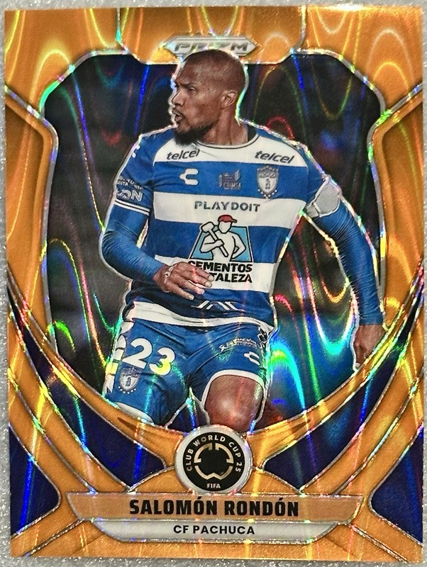 2025 Salomón Rondón #149💎Orange Seismic Prizm /199 Panini FIFA Club World Cup