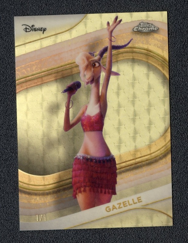 2025 Topps Chrome Disney Gazelle Superfractor 1/1 #172