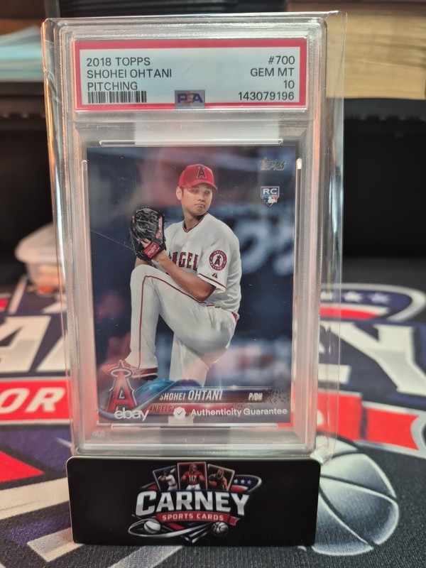 PSA 10 SHOHEI OHTANI/OTANI 2018 TOPPS PITCHING LA Angels Rookie Card RC GEM MINT