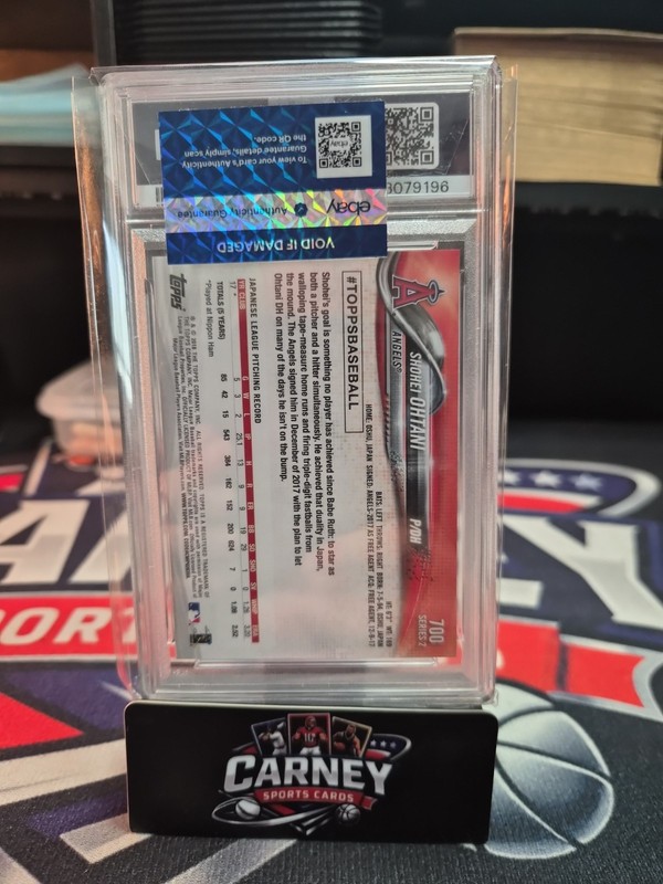 PSA 10 SHOHEI OHTANI/OTANI 2018 TOPPS PITCHING LA Angels Rookie Card RC GEM MINT view 2