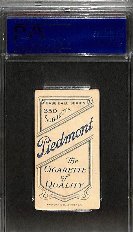1909 T206 Ty Cobb Bat Off Shoulder PSA 3 VG 03063316 view 2