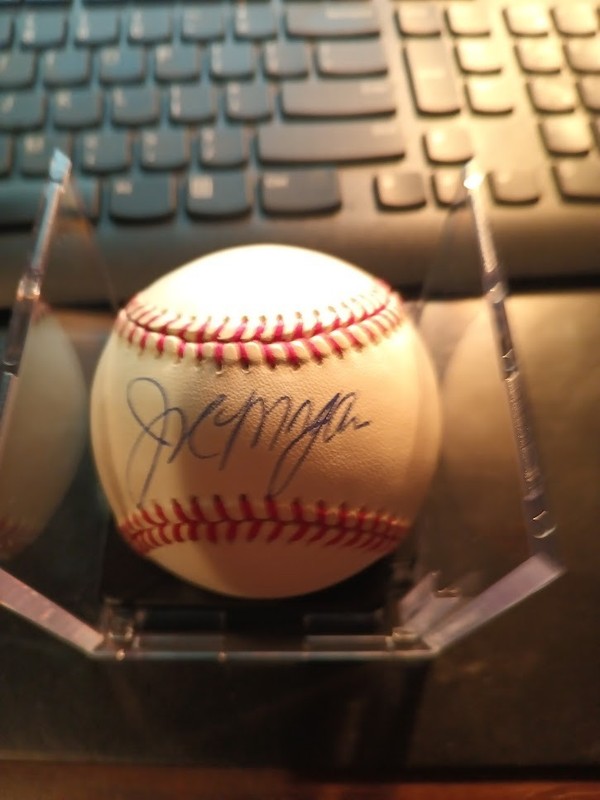 JOE MORGAN AUTOGRAPHED SIGNED BASEBALL PSA/DNA holder