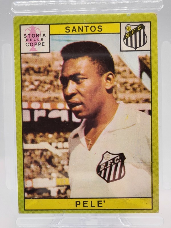 1968-69 Panini Calciatori Soccer Pele PSA 3 VG