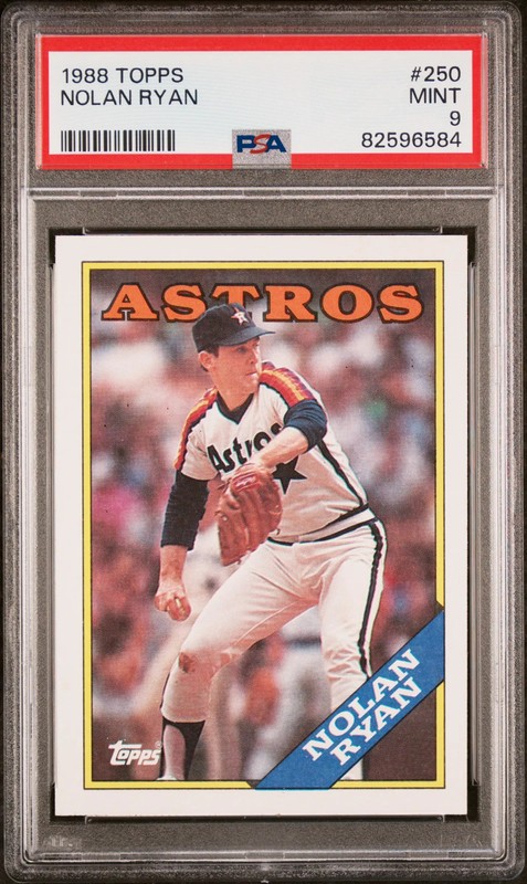 1988 Topps Nolan Ryan #250 PSA 9