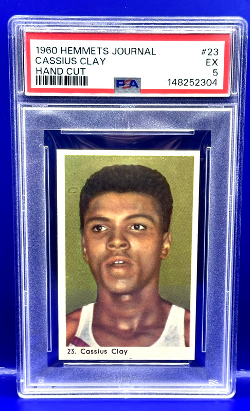 1960 Hemmets Journal CASSIUS CLAY Muhammad Ali #23 PSA 5 Ex RC ROOKIE!