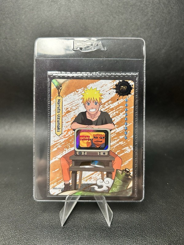2025 Kayou Naruto Uzumaki PSA Magazine Promo Card NRSA-PR-003 Sealed