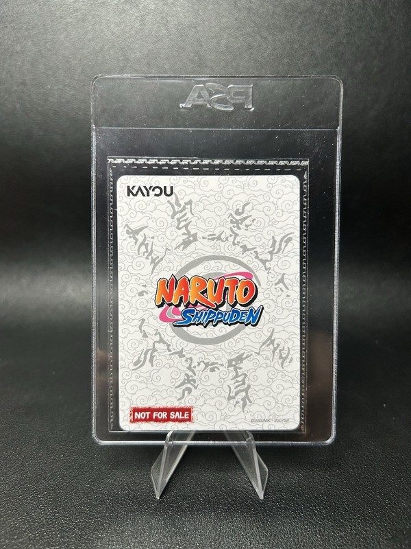 2025 Kayou Naruto Uzumaki PSA Magazine Promo Card NRSA-PR-003 Sealed view 2