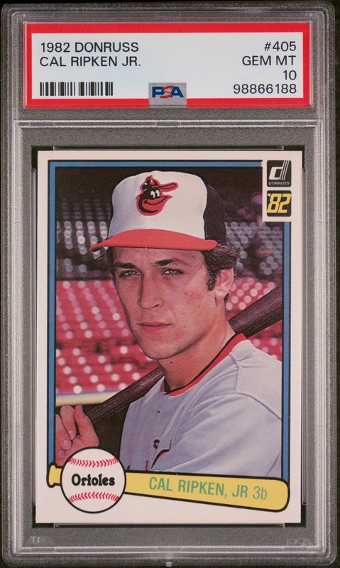 1982 Donruss Cal Ripken JR. #405 PSA 10