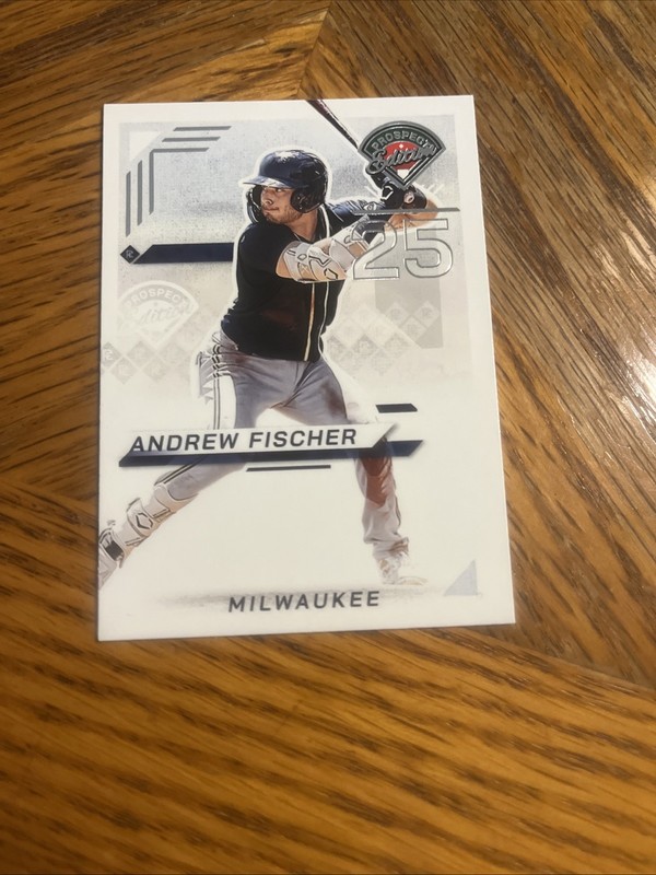 2025 Panini Prospect Edition #114 Andrew Fischer Brewers Italy view 2