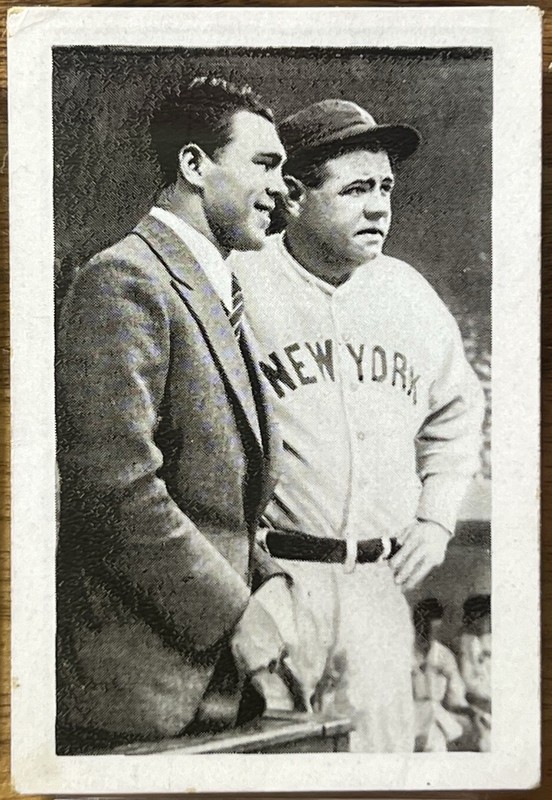 1932 Babe Ruth Max Schmeling #256 PSA 3.5 Bulgaria Sport Photos HOF view 2