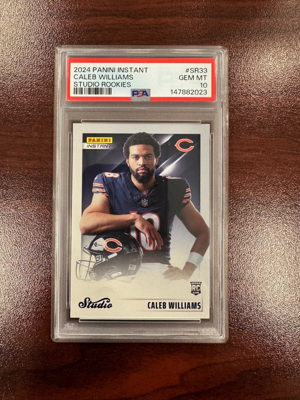 2024 PANINI INSTANT Caleb Williams #SR33 Studio Rookies RC Bears PSA 10