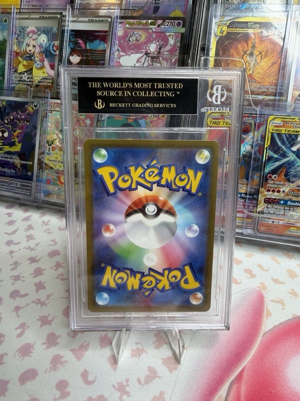 POKEMON PIKACHU IR 001/SV-P JAPANESE EARLY PURCHASE PROMO BGS 10 BLACK LABEL view 2