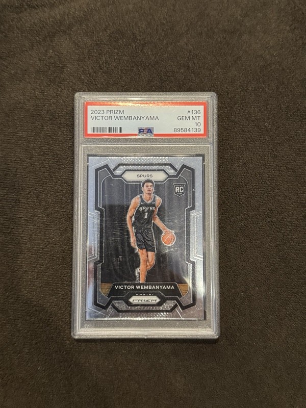 Victor Wembanyama 2023 Prizm Rookie Card