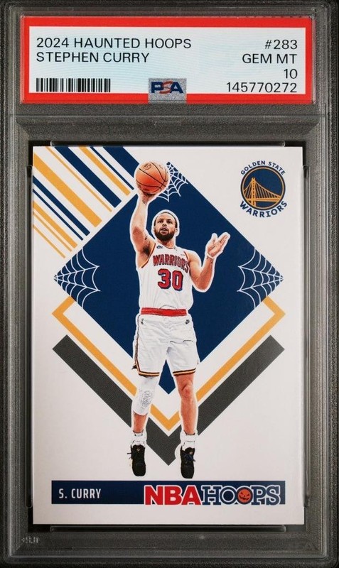 2024 Haunted Hoops Steph Curry Tribute #283 - PSA 10 GEM MINT