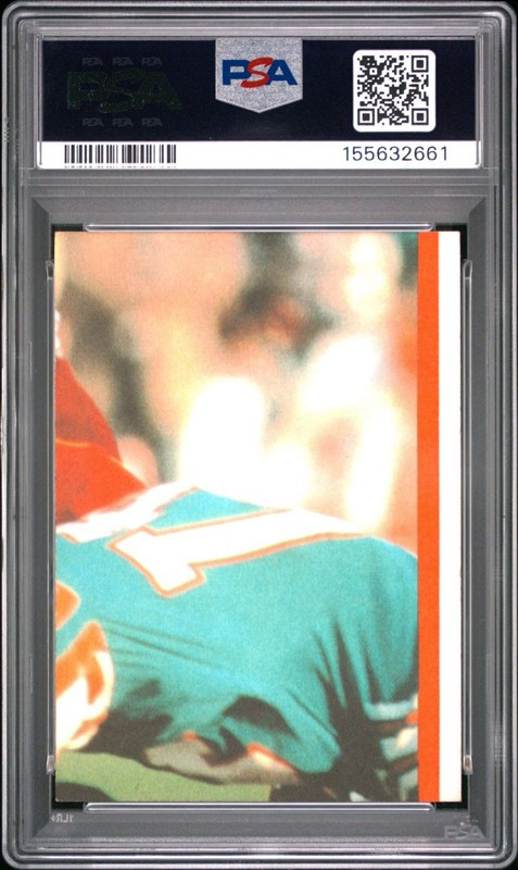 1983 Topps #21 JOE MONTANA Sticker Insert San Francisco 49ers HOF * PSA 8 view 2