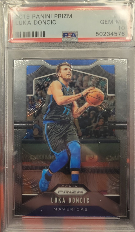 LUKA DONCIC 2019 PANINI PRIZM #75 PSA 10 GEM *ULTRA ICONIC*