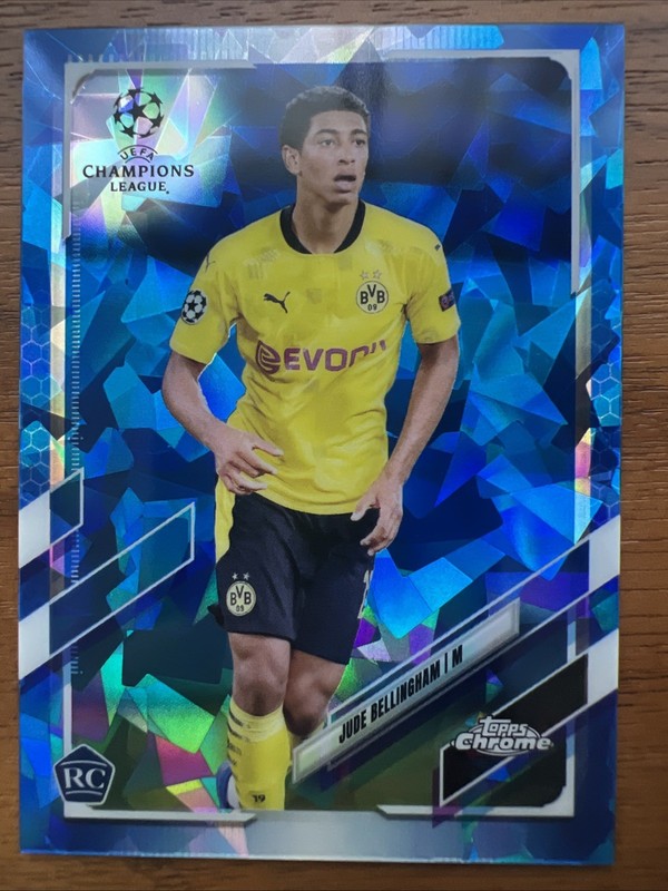 2020-21 Topps Chrome UCL Sapphire Edition - Jude Bellingham Rookie RC