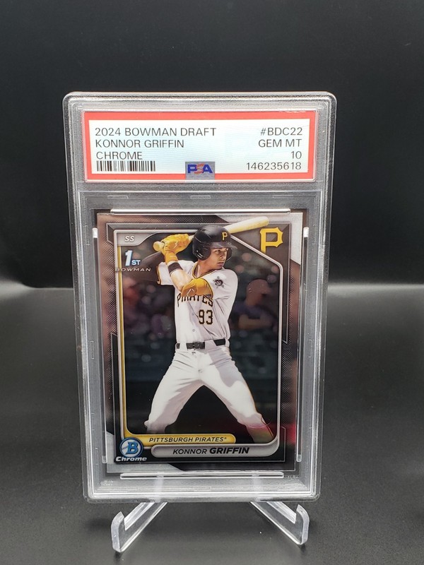 2024 Bowman Draft Chrome - Konnor Griffin #BDC-22 (RC) PSA 10 