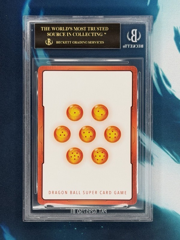 Dragon Ball Fusion World Goku Black Gold Energy Marker Alt BGS 10 Black Label view 2