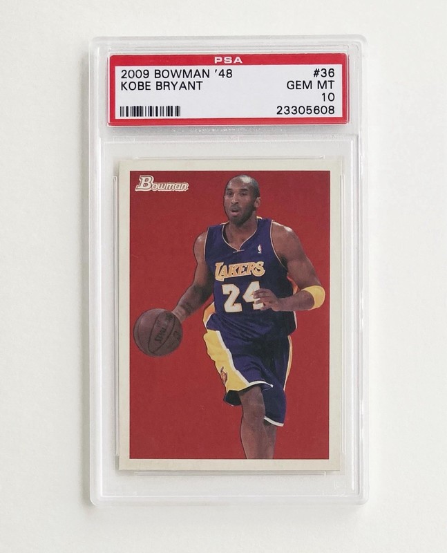 2009 Bowman ‘48 #36 Kobe Bryant PSA 10 Gem Mint