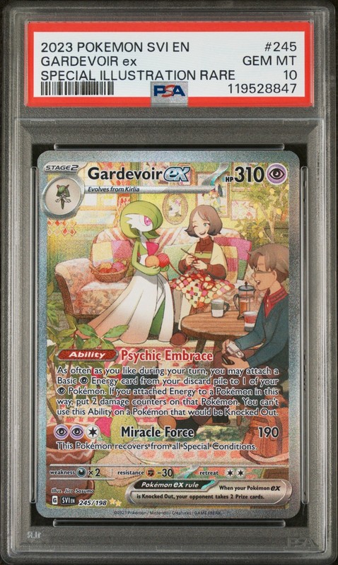 2023 POKEMON SVI EN-SCARLET & VIOLET #245 GARDEVOIR EX PSA 10 GEM MINT