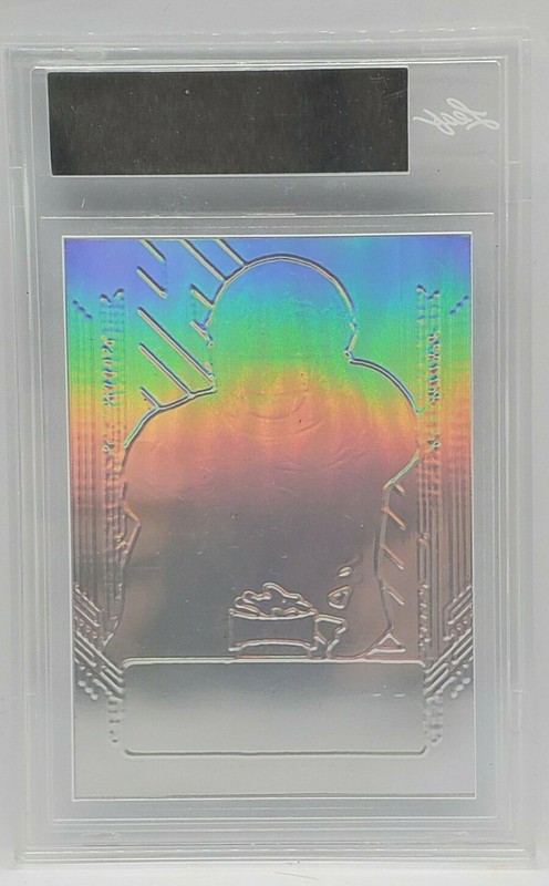 2021 Leaf Metal Draft Football - 1/1 Prismatic Blue Auto - PATRICK SURTAIN - RC view 2