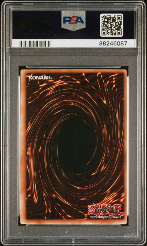 2010 YUGIOH THSD-EN040 BLACK-WINGED DRAGON GHOST RARE PSA 8 NM #88246087 view 2