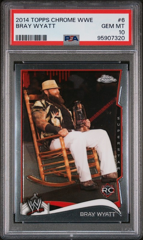 *PSA 10* Bray Wyatt 2014 Topps Chrome WWE - #6 - RC Rookie Card