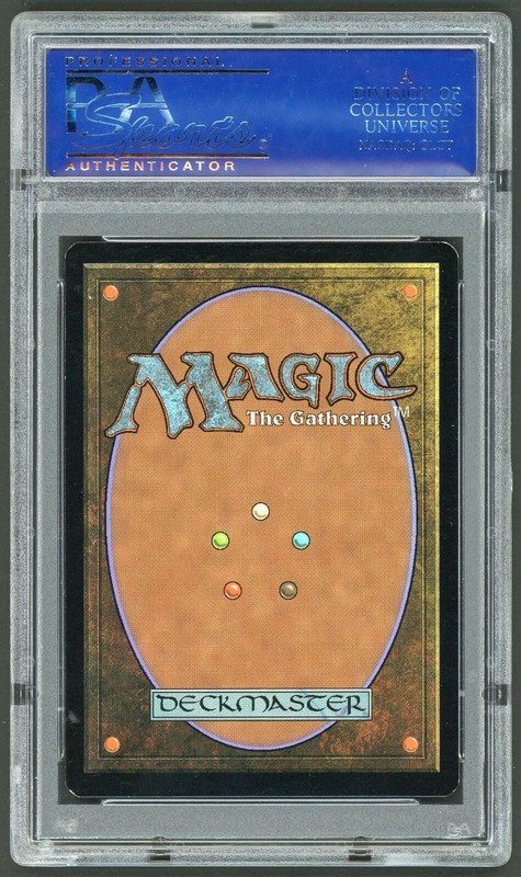 2006 MTG Magic the Gathering Card Timeshifted #038 Bad Moon Foil PSA 8 TCG view 2