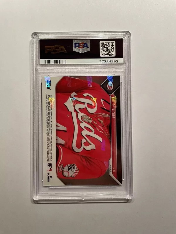 2023 Topps Now First MLB Hit Elly De La Cruz #392 PSA 10 Gem Mint - QTY view 2