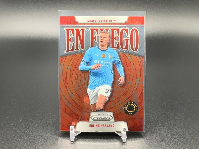 Erling Haaland 2025 Panini Prizm FIFA Club World Cup #19 En Fuego TTC4154