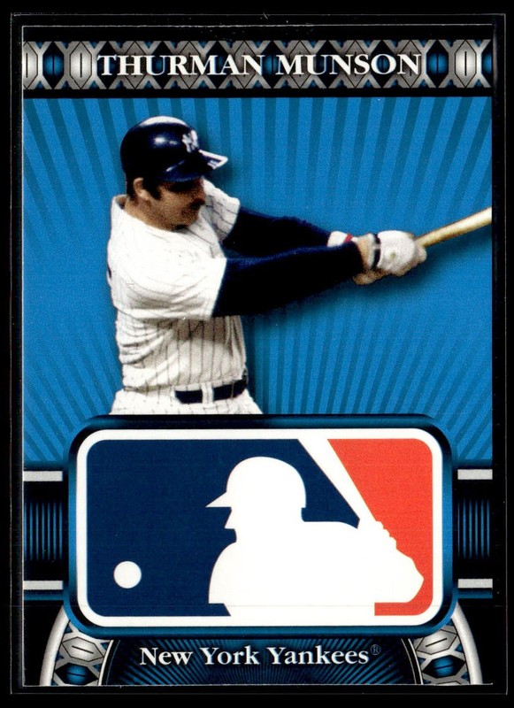 2010 Topps Logoman HTA #HTA-30 Thurman Munson Card New York Yankees