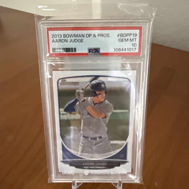 Aaron Judge 2013 Bowman 1st Draft Picks And Prospects PSA 10
