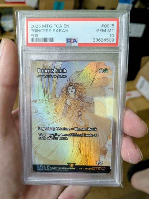 MTG FOIL Princess Sarah PSA GRADE 10