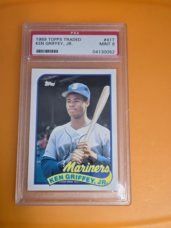 1989 Ken Griffey Jr Topps Traded PSA 9 - Free Delivery