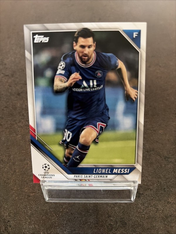 2021-2022 Topps UEFA Champions League Lionel Messi #10