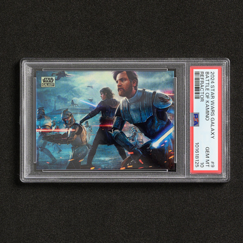 2024 Topps Star Wars Galaxy Battle of Kamino #9 Refractor - PSA 10