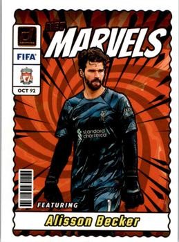 Alisson Becker 2023-24 Donruss - Net Marvels #10 - Liverpool