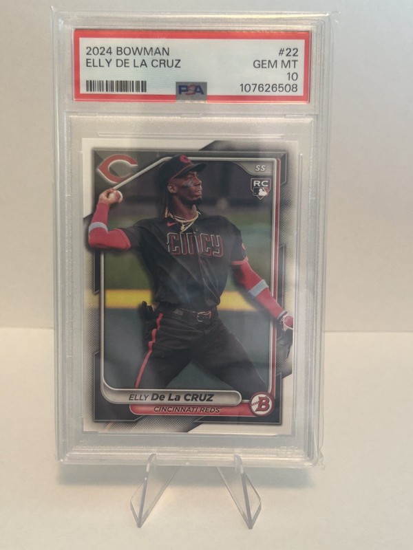 2024 Bowman Baseball Elly De La Cruz RC PSA 10 #22