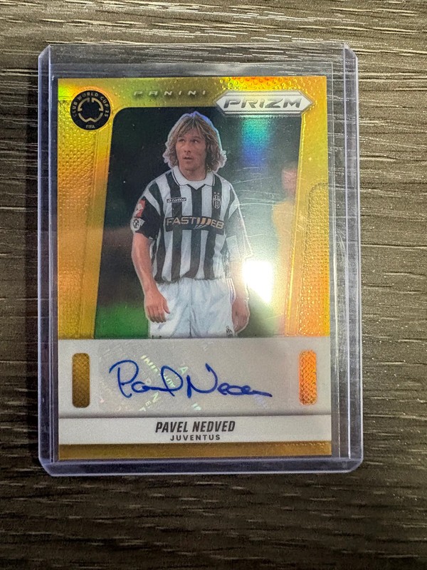 2025 Panini Prizm FIFA Club World Cup Pavel Nedved #FA-PN Gold /10