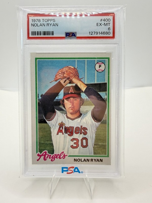 1978 Topps #400 Nolan Ryan - PSA 6 EX-MT view 1